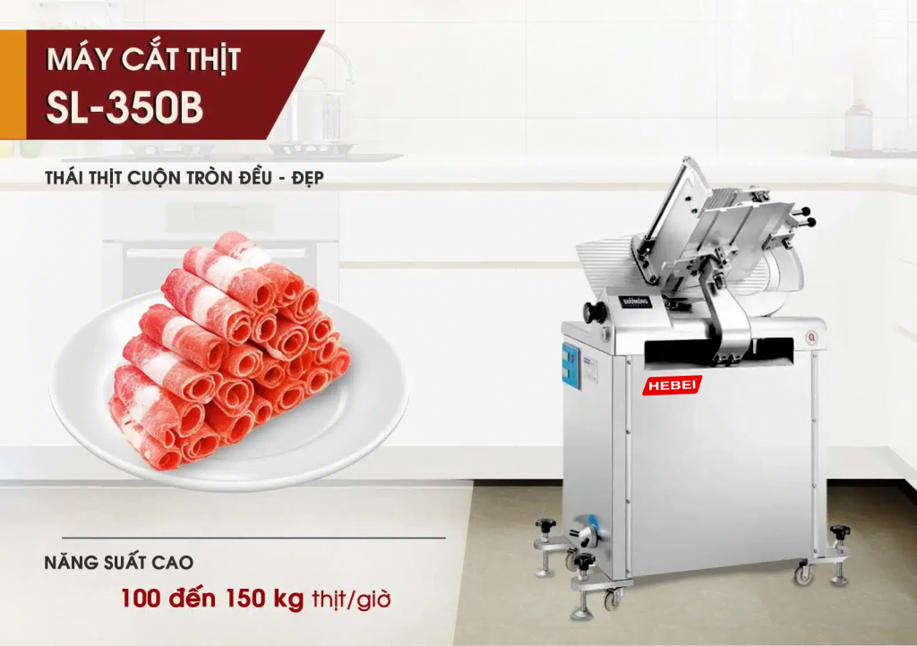 Máy thái thịt đông lạnh SL350