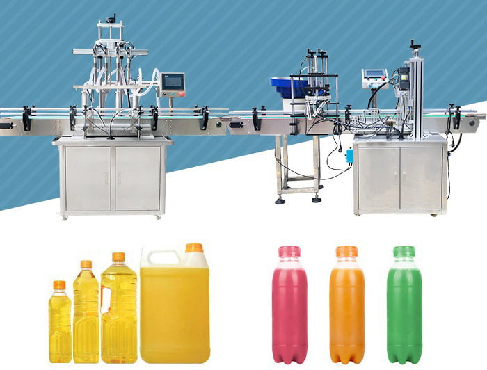 máy chiết rót tự động 4 vòi