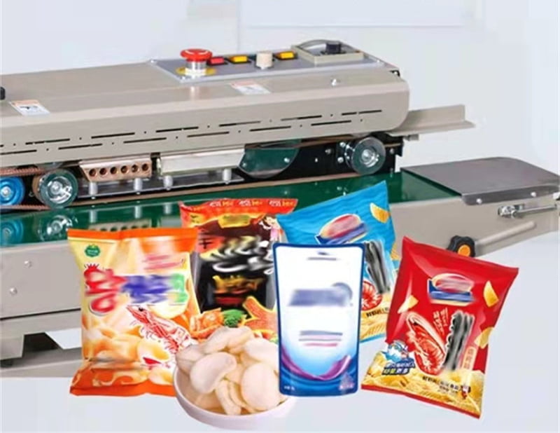 máy hàn miệng túi thổi khí