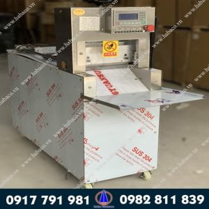 Máy thái thịt lát mỏng 2 cuộn