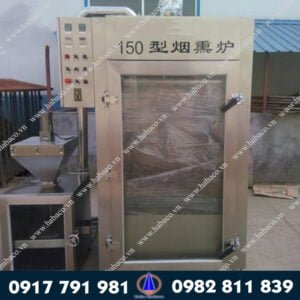 Lò xông khói xúc xích 150kg/h