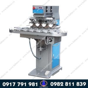 Máy in tampom 4 bàn xoay