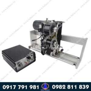 Máy indate gắn trên máy đóng gói nằm